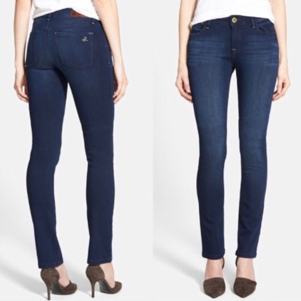 DL1961 Grace 4way 360 stretch comfort -  High rise straight leg.